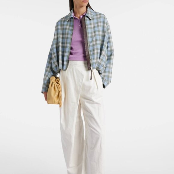 Loewe Draped jacket in wool blend - Picture 1 of 12